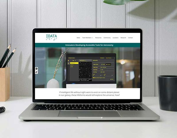 IDATA Project website sample